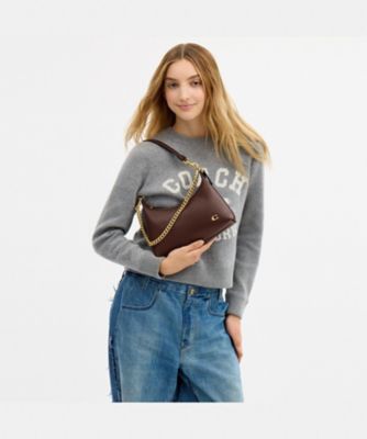 コーチ デニム&amp;スェード ショルダーバッグ COACH - コーチ デニム&スェード ショルダーバッグの通販 by ラルフ's